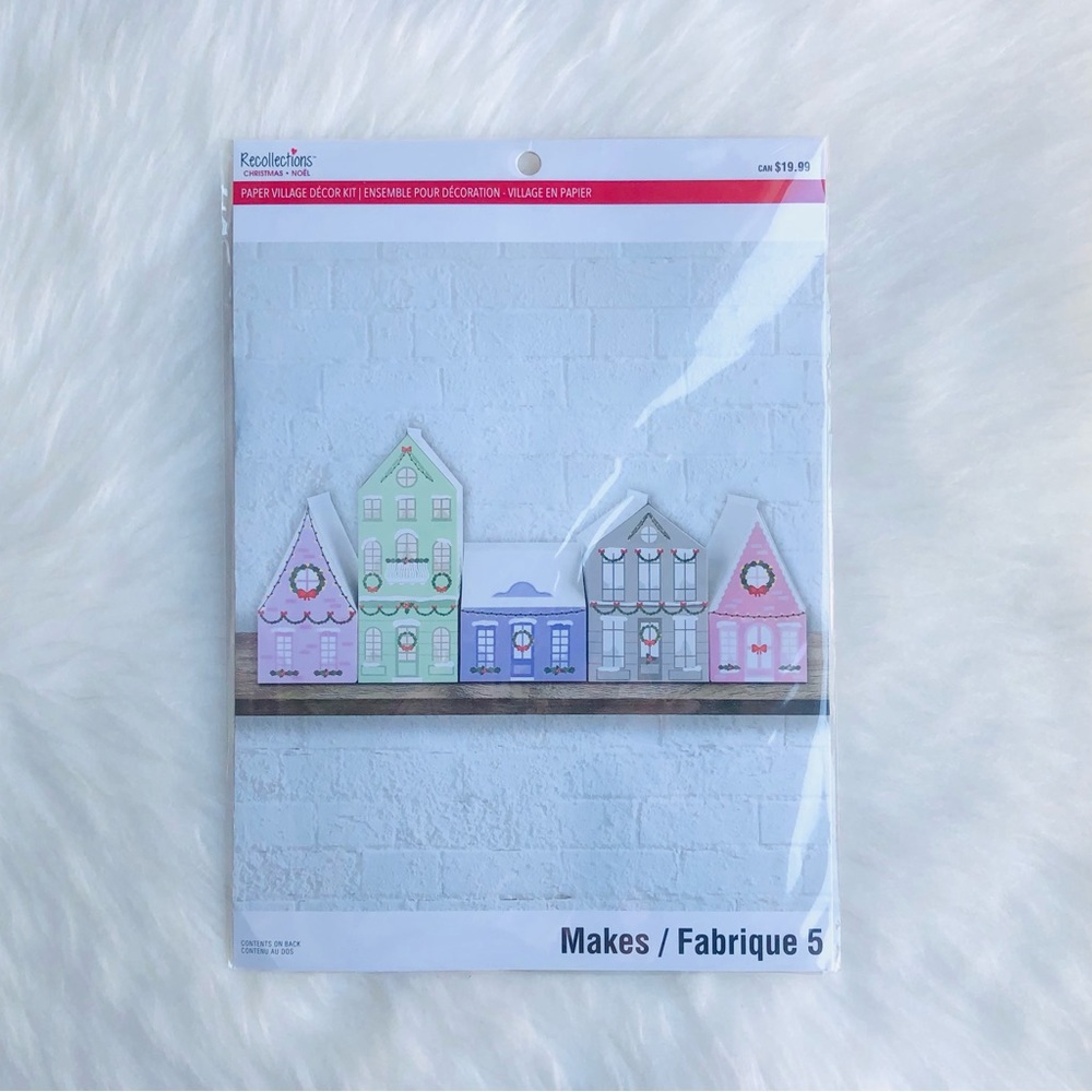 Recollections Paper Village Decor Kit